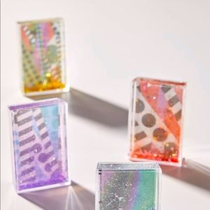 UO Instax Mini Glitter Picture Frame (Gold Glitter)